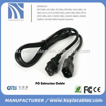 6ft PC Computer Monitor Power Cord AC Power Extension Cable